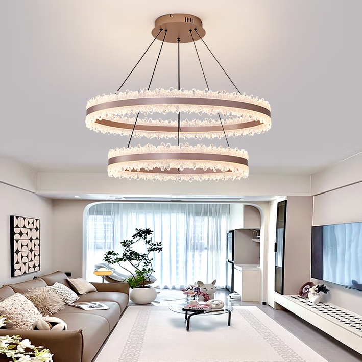 现代简约高端大气意式轻奢大厅灯具