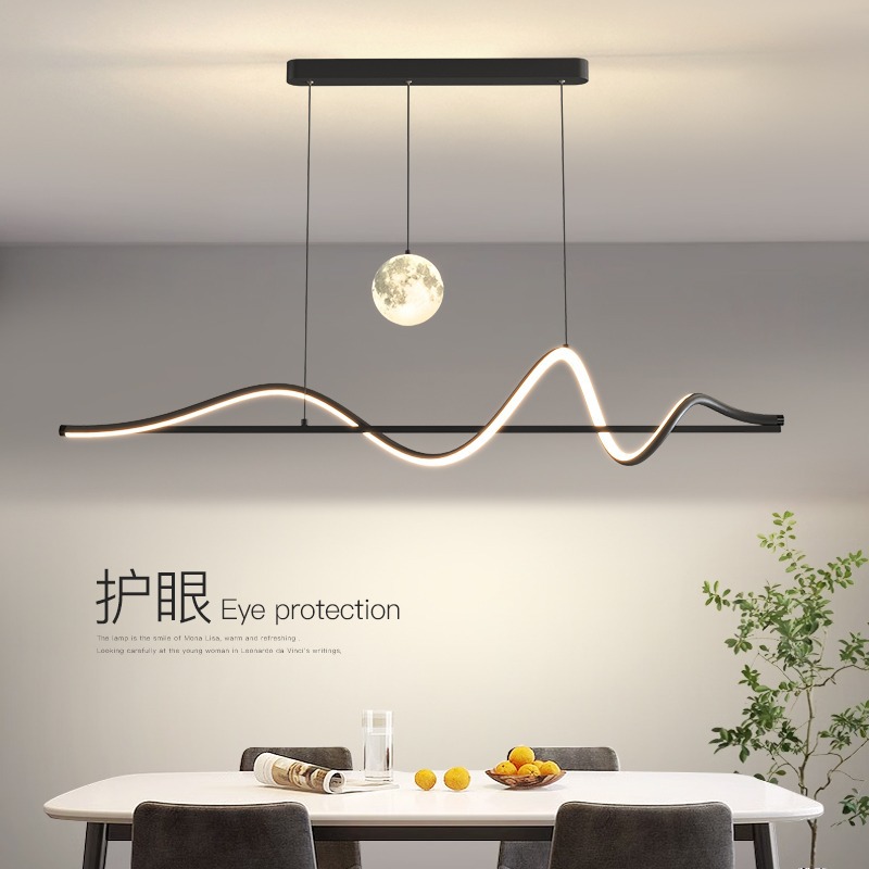 简约现代饭厅吧台灯具